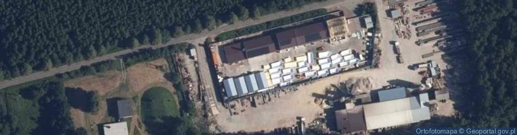 Zdjęcie satelitarne ARWI - Produkcja Kostki Brukowej - Podsiadło Artur