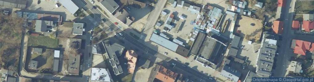 Zdjęcie satelitarne Arykuły Przemysłowe Handel Det i Obwoźny