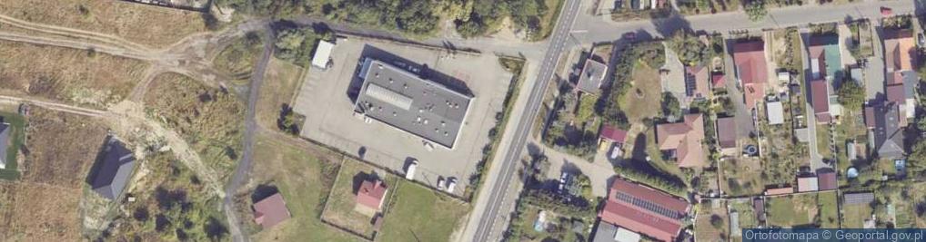 Zdjęcie satelitarne AS Chruściel. Chruściel A.