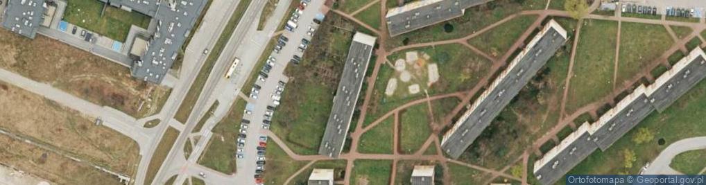 Zdjęcie satelitarne Asterix Handel Hurt Detal Usługi Transportowe