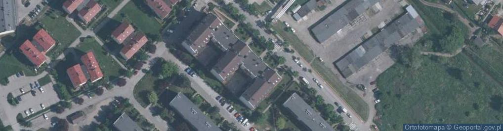 Zdjęcie satelitarne Astona