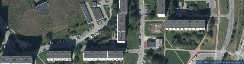 Zdjęcie satelitarne Astrum Kotwica Jerzy Żelezik Anna