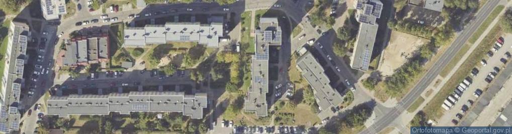 Zdjęcie satelitarne Atom Biuro Projektowe Tomasz Sołtysiak