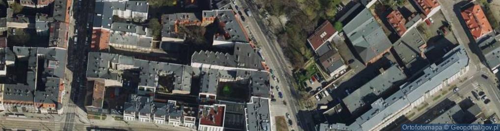 Zdjęcie satelitarne Atrium Autorskie Studio Architektury
