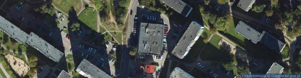 Zdjęcie satelitarne Attu Net Bartłomiej Gocek-Rudzki Wspólnik Spółki Cywilnej Amberhostel Bartłomiej Gocek-Rudzki Wspólnik Spółki Cywilnej