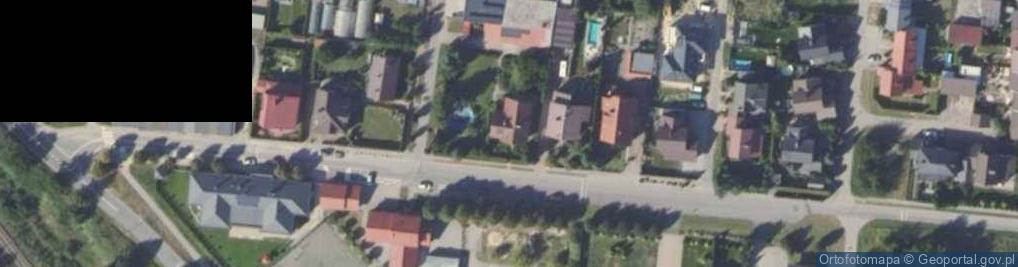 Zdjęcie satelitarne Atut Instalacje Sanitarne i Grzewcze Usługi-Handel Zbigniew Krawiec 63-604 Baranów, ul.Jana Pawła II 7
