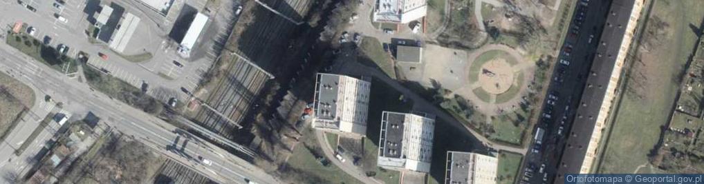 Zdjęcie satelitarne Augusto Centrum Handlowo Usługowe