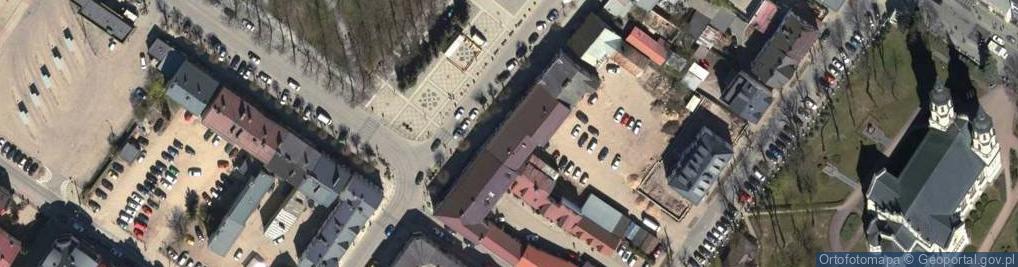 Zdjęcie satelitarne Augustowskie Placówki Kultury w Augustowie