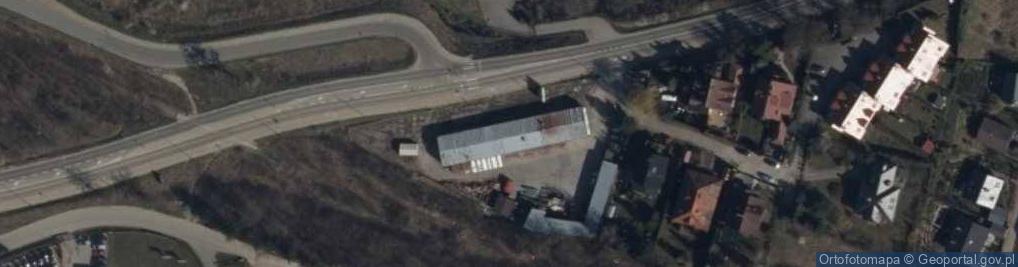 Zdjęcie satelitarne Auto A z