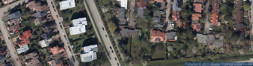 Zdjęcie satelitarne Auto Białołęka