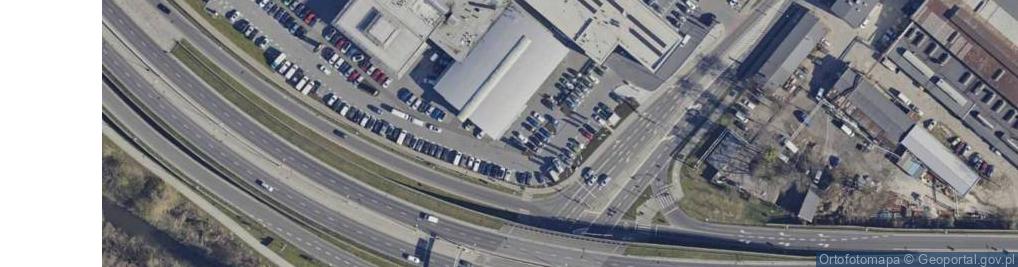 Zdjęcie satelitarne Auto Centrum Gliwice - Lellek Group