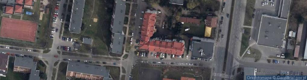 Zdjęcie satelitarne Auto Centrum Leszek Bora Stanisław Markiewicz Kazimierz Nieśmiałek