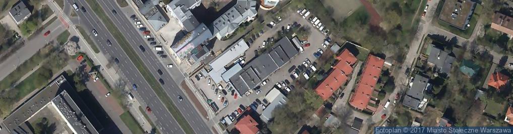 Zdjęcie satelitarne Auto Complex Choiński Krzysztof Sawicki Andrzej
