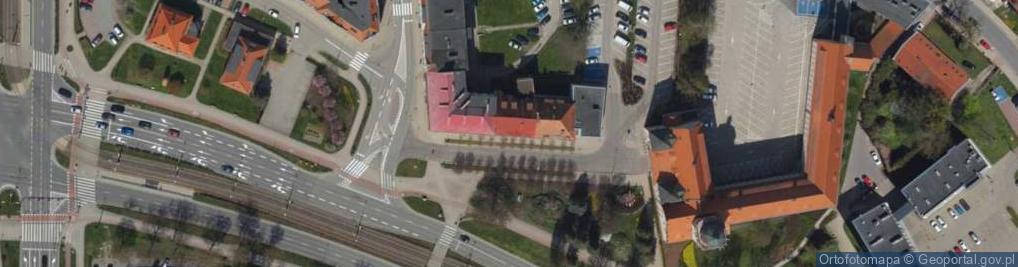 Zdjęcie satelitarne Auto Ekspert Rzeczoznawstwo Techniki Samochodowej Wycena Pojazdów Maszyn i Urządzeń
