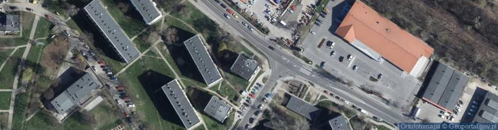 Zdjęcie satelitarne Auto Handel Mati
