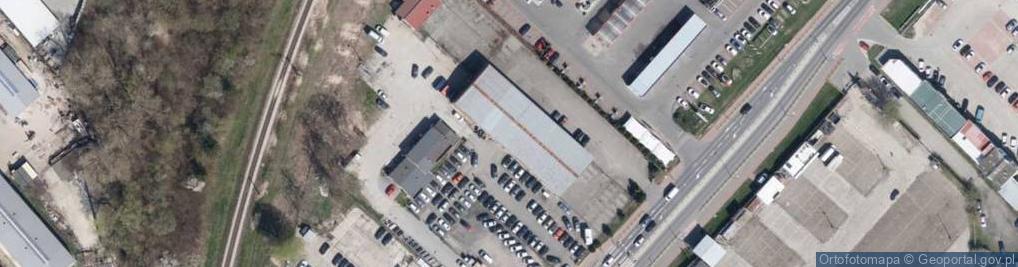 Zdjęcie satelitarne Auto Komis Kombo Parking Strzeżony