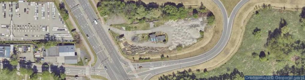 Zdjęcie satelitarne Auto Komis Mak