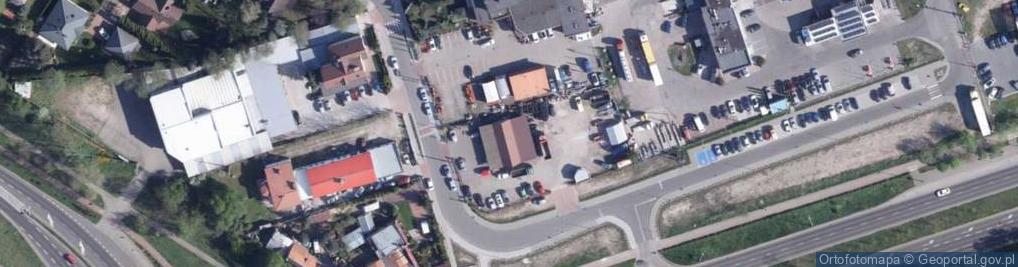 Zdjęcie satelitarne Auto Komis - Mega Grochal Grzegorz