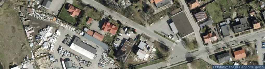 Zdjęcie satelitarne Auto-Marko Zakład Usługowy Marek Dombrowski