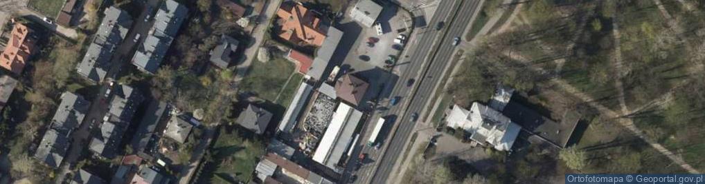 Zdjęcie satelitarne Auto Mot Oddział Warszawa Marki