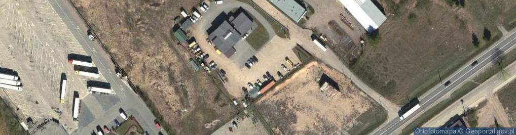 Zdjęcie satelitarne Auto Moto Centrum Haraburda i Półtorak