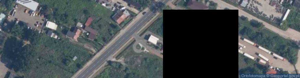 Zdjęcie satelitarne Auto Myjnia Wodnik Lewandowska Hanna Nyckowski Tomasz