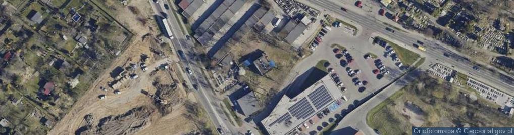 Zdjęcie satelitarne Auto Płoński Płoński Janusz