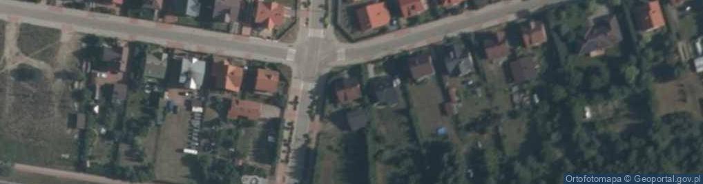 Zdjęcie satelitarne Auto Service Usługi i Handel Artykuły Motoryzacyjne i Przemysłowe Huma Andrzej Sienkiewicz Marek