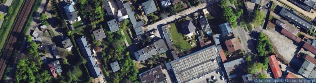 Zdjęcie satelitarne Auto-Service" w.Miechowski, CZ-Wa