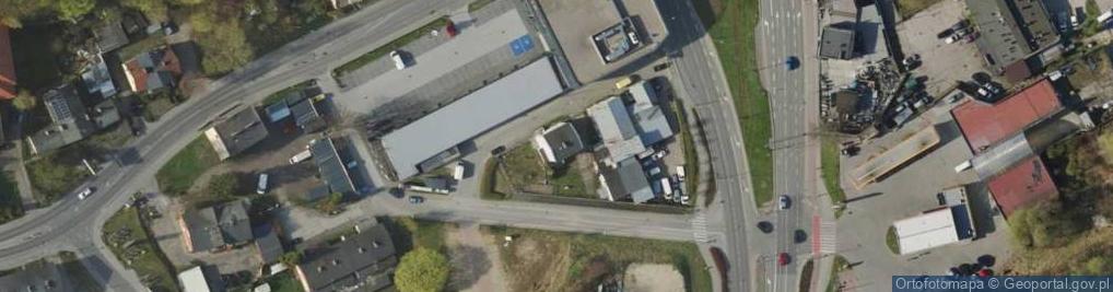 Zdjęcie satelitarne Auto Serwis Naprawa Karoserii Samochodowych Mechaniki i Elektroniki J Lech w Zych