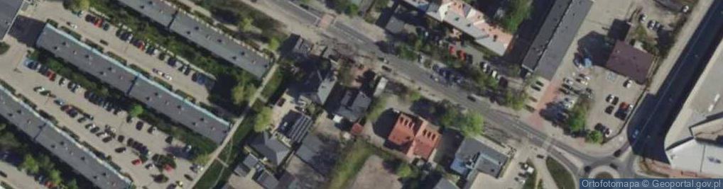 Zdjęcie satelitarne Auto Tyl Części Samochodowe i Przemysłowe Tyl Tadeusz
