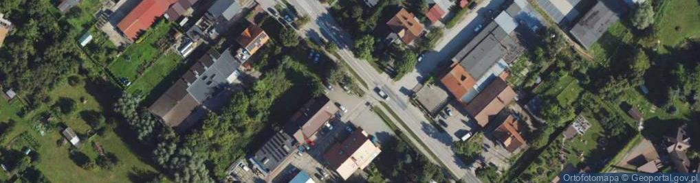 Zdjęcie satelitarne Autocentrum T Pawelec A Wasilewska