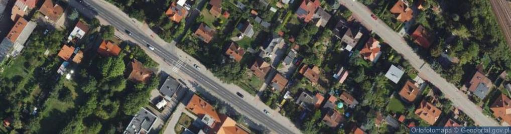 Zdjęcie satelitarne Autodrom Ośrodek Szkolenia Kierowców