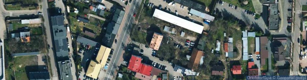 Zdjęcie satelitarne Autoklinika Michał Grzybowski