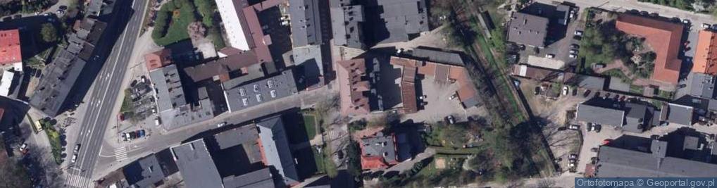 Zdjęcie satelitarne Autokomplex Obruśnik Leszek Kopiec Ewa