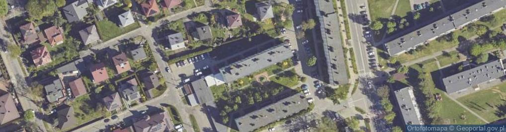 Zdjęcie satelitarne Automobilklub Stomil w Dębicy