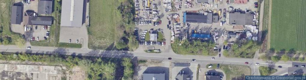 Zdjęcie satelitarne AUTORAFAX CIESZYN RAFAŁ& KACPER AUTO IMPORT AUTO KOMIS