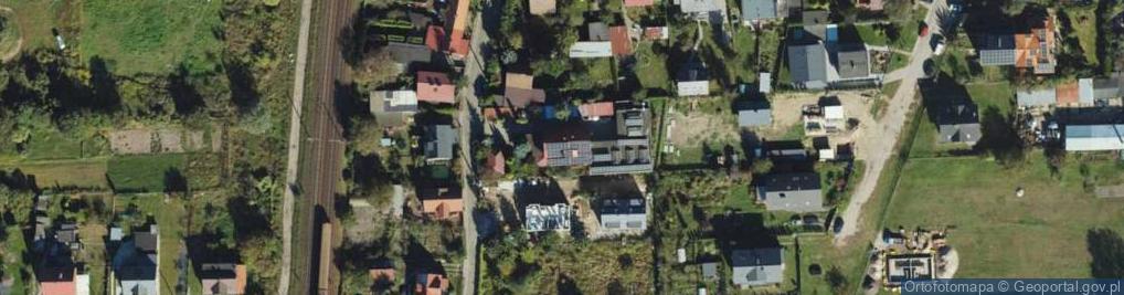 Zdjęcie satelitarne Autoryzowana Stacja Blacharsko Lakiernicza Hyundai Mitsubishi