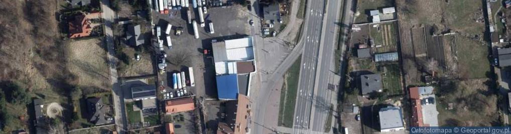 Zdjęcie satelitarne Autoryzowany Dystrybutor Kia z.B.L.S.Landcar Dariusz Krzewiński