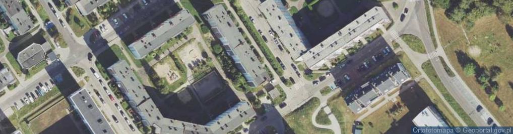 Zdjęcie satelitarne Autoryzowany Zakład Mech Pojazd Taxi Osobowa nr 532