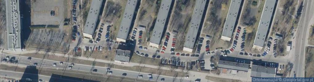 Zdjęcie satelitarne Autostrada Rafał Golan