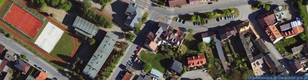 Zdjęcie satelitarne B i z Zofia Bożena Moczulska Zdzisław Moczulski