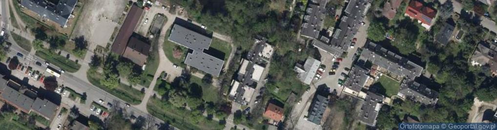 Zdjęcie satelitarne B.J.Bogdan Jodłowiec
