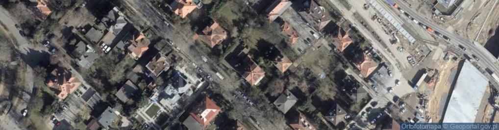 Zdjęcie satelitarne B R S T Stępczyński C Sikorski R Podkalicki