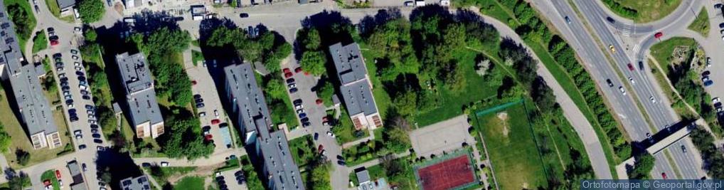 Zdjęcie satelitarne B S Net Sikora Bartosz