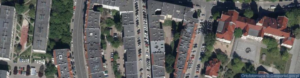 Zdjęcie satelitarne B T B Usługi