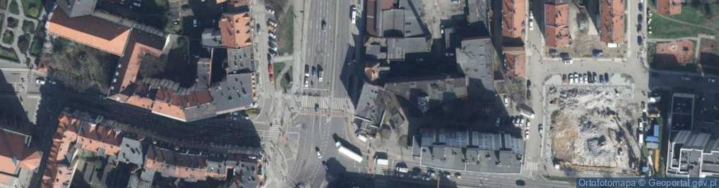 Zdjęcie satelitarne B U G i K Geodezja