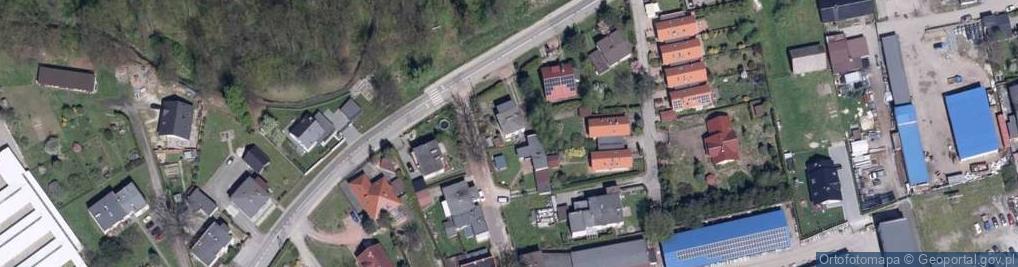 Zdjęcie satelitarne Backspace Przeds Usługowo Handlowe Ledwoń Marek Ledwoń Bożena