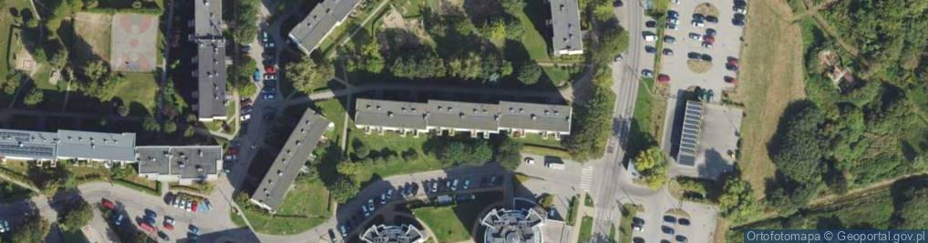 Zdjęcie satelitarne Badania i Usługi Geotechniczne DR Inż