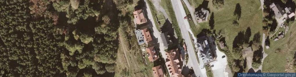 Zdjęcie satelitarne Bajka - Pokoje Gościnne